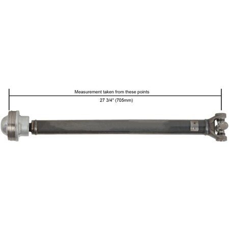 A1 Cardone Remanufactured Prop Shaft, 65-9462 65-9462